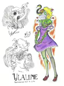 Page 26 of Bite sized monster life: characters - preview thumbnail
