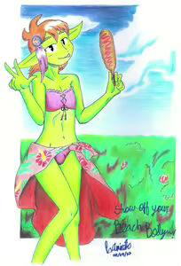 Page 35 of Bite sized monster life: characters - preview thumbnail