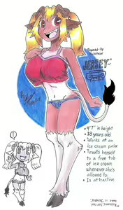 Page 4 of Bite sized monster life: characters - preview thumbnail