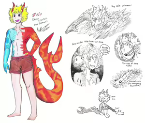 Page 51 of Bite sized monster life: characters - preview thumbnail
