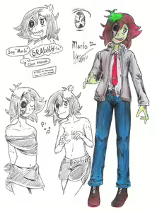 Page 60 of Bite sized monster life: characters - preview thumbnail