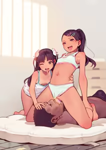 Page 128 of Otoko de asobu mesugaki-chan tachi illustration set 2020-2023 - preview thumbnail