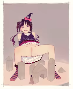 Page 494 of Otoko de asobu mesugaki-chan tachi illustration set 2020-2023 - preview thumbnail