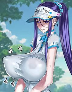 Page 14 of No-bra golfer Misa-nee - preview thumbnail