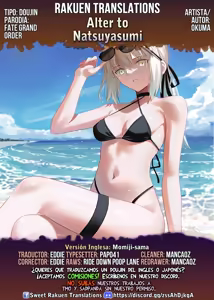 Page 26 of Alter to Natsuyasumi | Vacaciones de verano con Arturia Alter - preview thumbnail