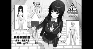 換身觀察日誌 — hentai manga cover on Fhentai