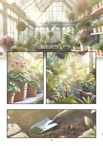 Page 10 of December, Twilight, Snowflake - preview thumbnail