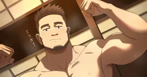 ［oro9］"Do a macho pose, old man." — hentai manga cover on Fhentai