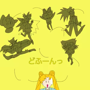 Page 128 of Sailor moon art compilation  and some arts - preview thumbnail