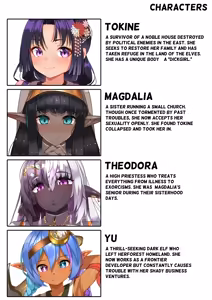 Page 2 of Dickgirl to Futanari Dark Elf to Kobito-ka - Tainai Kaiki - preview thumbnail
