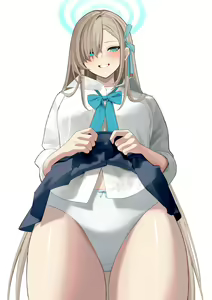 スカートたくし上げアスナ — hentai manga cover on Fhentai