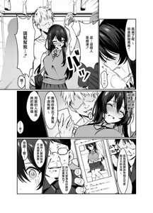 Page 8 of Kiyowa na Kyonyuu JK o Densha de Kakonde ××× suru - preview thumbnail