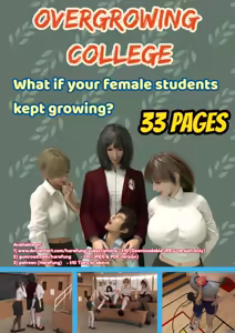 Overgrowing College — hentai manga cover on Fhentai