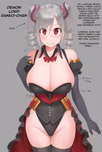 A story about how Demon Lord Ranko-chan gets tricked by a wicked merchant into having her breasts expanded by a slime — hentai manga cover on Fhentai