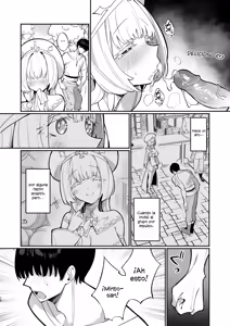 Page 9 of Mint-san wa Amaama Koubi shitai. ~Kyonyuu Healer no Onee-san ga Mechakucha Sasotte kuru Hanashi~｜Mint Quiere Sexo Dulce y Cariñoso ~Historia de una Curandera Tetona que Me Seduce sin Parar~ (decensored) - preview thumbnail