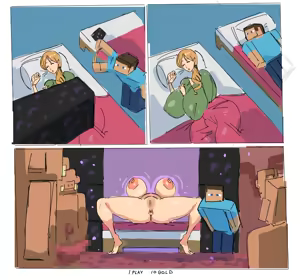 Minecraft — hentai manga cover on Fhentai