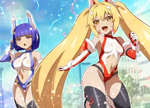 Page 335 of Henshin Heroine Haiboku Choukyou Rensa Akuochi! _Soukou Senki Extra Twin_ - preview thumbnail