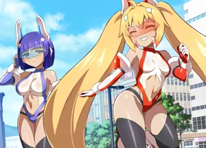 Page 338 of Henshin Heroine Haiboku Choukyou Rensa Akuochi! _Soukou Senki Extra Twin_ - preview thumbnail
