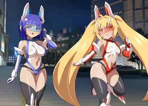 Page 342 of Henshin Heroine Haiboku Choukyou Rensa Akuochi! _Soukou Senki Extra Twin_ - preview thumbnail
