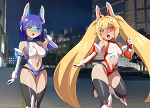 Page 344 of Henshin Heroine Haiboku Choukyou Rensa Akuochi! _Soukou Senki Extra Twin_ - preview thumbnail