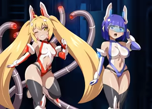 Page 354 of Henshin Heroine Haiboku Choukyou Rensa Akuochi! _Soukou Senki Extra Twin_ - preview thumbnail