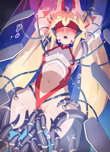 Page 499 of Henshin Heroine Haiboku Choukyou Rensa Akuochi! _Soukou Senki Extra Twin_ - preview thumbnail