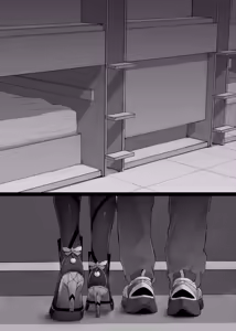 Page 3 of お酒よわよわイヴリンさんと… - preview thumbnail