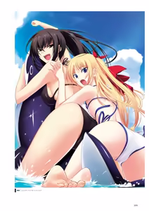 Page 196 of Maji de Watashi ni Koi Shinasai! S Visual Fan Book - preview thumbnail