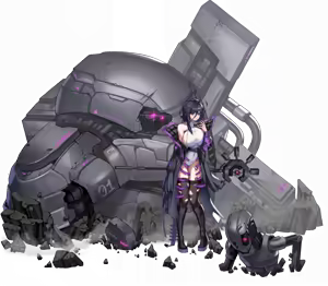 Page 422 of Last Origin Character Art - preview thumbnail