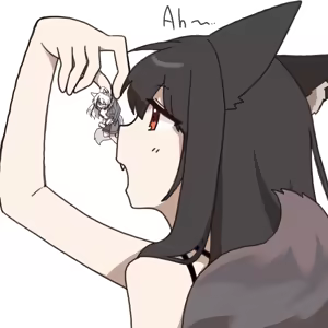 Page 2 of Wolf girl vore - preview thumbnail