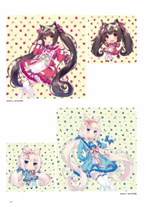 Page 189 of NEKOPARA 10th ANNIVERSARY -SAYORI ART WORKS- (decensored) - preview thumbnail