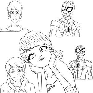 Page 21 of Ladybug and Spider-Man - preview thumbnail