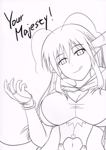 Page 2 of Your Majesty! - preview thumbnail