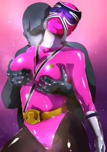Page 3 of Heroine White Milk Shower! Shinken Pink-hen - preview thumbnail