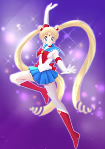 Page 118 of sailor moon art compilation - preview thumbnail