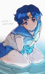 Page 80 of sailor moon art compilation - preview thumbnail