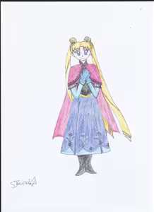 Page 141 of sailor moon art compilation - preview thumbnail