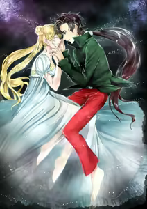 Page 161 of sailor moon art compilation - preview thumbnail