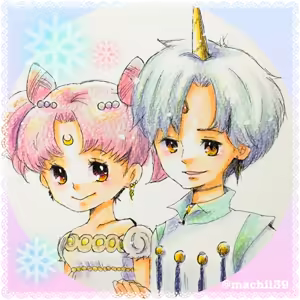 Page 171 of sailor moon art compilation - preview thumbnail