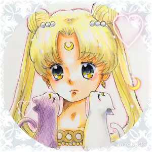 Page 173 of sailor moon art compilation - preview thumbnail