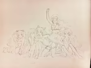 Page 186 of sailor moon art compilation - preview thumbnail
