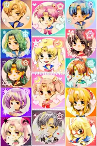 Page 189 of sailor moon art compilation - preview thumbnail