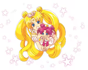 Page 224 of sailor moon art compilation - preview thumbnail