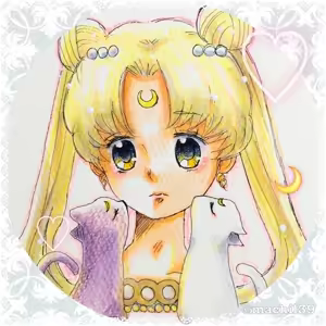 Page 264 of sailor moon art compilation - preview thumbnail