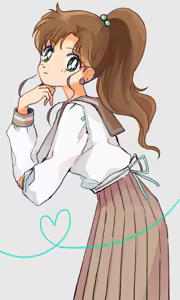 Page 98 of sailor moon art compilation - preview thumbnail
