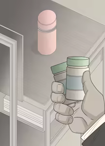 Page 9 of Doukyuusei ni Kyouryokuna Gezai o Tairyou ni Morareta Bishoujo no Hanashi - preview thumbnail