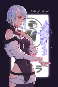 Page 104 of Cyberpunk_Lucy & Rebecca - preview thumbnail
