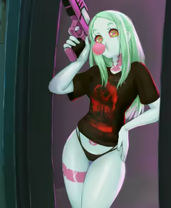 Page 115 of Cyberpunk_Lucy & Rebecca - preview thumbnail