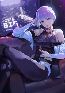 Page 226 of Cyberpunk_Lucy & Rebecca - preview thumbnail