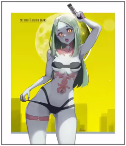 Page 287 of Cyberpunk_Lucy & Rebecca - preview thumbnail